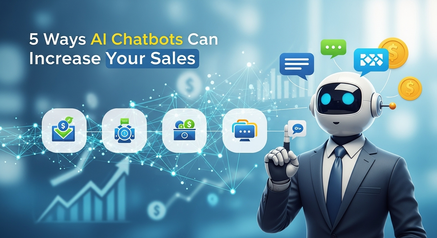 5 Ways AI Chatbots Can Increase Your Sales