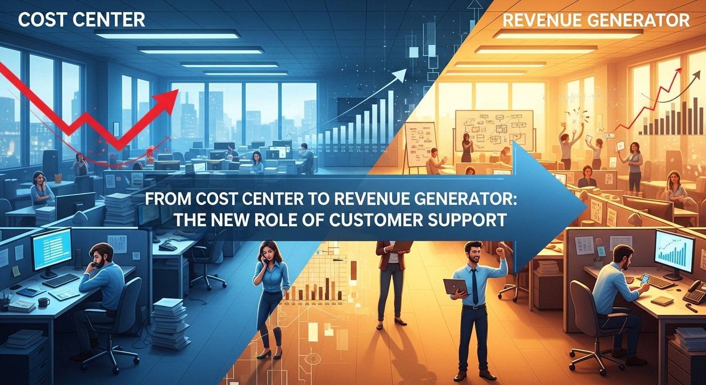From Cost Center to Revenue Generator: The New Role of Customer Support